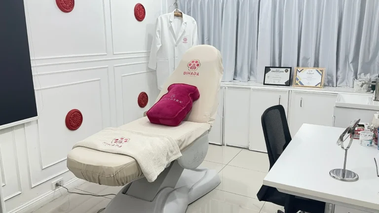 Bihada Clinicの施術室